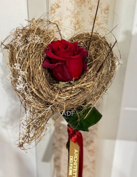 ROSA ROSSA 70 CM  CONF NIDO  ARCHITETTO DEI FIORI